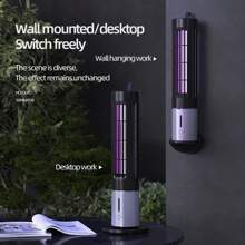 ABS Plastic Electric Mosquito Killer USB Charging Portable Household Dormitory Mosquito Repellent For Indoor Outdoor - Black and Sliver - View 10