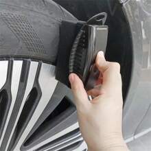 1/2 szt. Aplikator gąbkowy do opon, aplikator do nabłyszczania opon, miękki środek do czyszczenia felg samochodowych