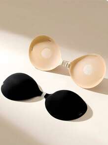 1pc Thickened Invisible Silicone Breast Lift Tape, Bust-Enhancing, For Small Bust - Apricot - View 2