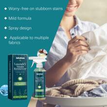 Jakehoe 衣物去污剂、织物渗透剂、衣物漂白剂、衣领清洁剂、洗衣喷雾 - 彩色 - 查看 8