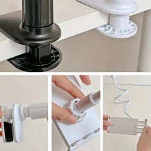 1个升级版70厘米360度旋转平板手机支架，螺旋底座，可作床头板手机平板支架，适用于床上、邮轮上，可放置Kindle、iPad、智能手机等设备。