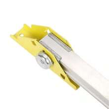 1 Pair Of Stabilizer Legs For Extension Ladders With Anti-Slip Rubber Feet, Supporting Up To 440 Lbs Load Capacity