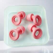 Reusable Sleep Earplugs, Swimming Earplugs, Noise Proof And Waterproof, Suitable For Swimming, Snoring, Studying, Concerts, Outdoor Travel, Industrial Work, Comfortable Soft Silicone Noise-Proof Ear Plugs