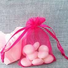 10/50/100pcs Gift Packaging Bags, Multi-Color Organza Candy Bags, Tableware, Size: 7*9CM, Various Holiday Party Packaging Supplies, Festival Home Decor