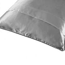 NetHong Mulberry 100% Pure Silk Pillowcase Anti-Wrinkle Bed Soft Pillow Cases Covers Uk - Grey - View 6