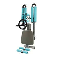 Rainaut Leg Stretcher - 330.7lbs Heavy Duty Split Machine For Leg Stretching - Flexibility Stretching Equipment - Ballet, Yoga, Dance, Martial Arts- Home Yoga Gym - Cyan - View 9
