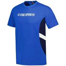 Le Coq Sportif Men's Saison 1 Short Sleeve T-Shirt In Blue ✅ Delivery 24/72h To Spain (Peninsula) - Blue - View 3