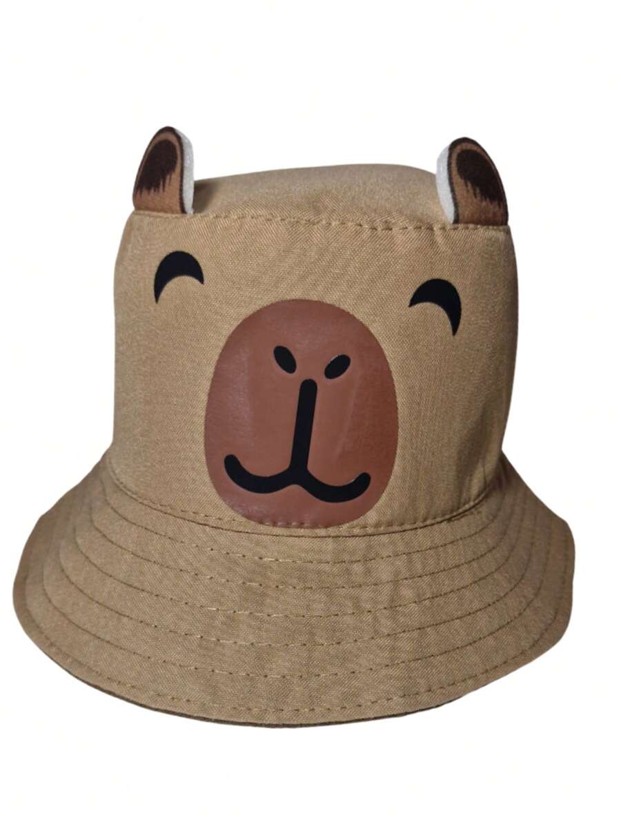 Sombrero unisex para adulto con forma de capibara