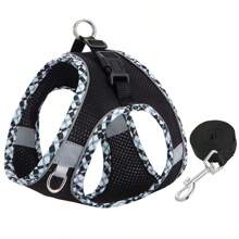 Harnais pour chien de promenade et ensemble de laisse pour chiens de petite et moyenne taille, Chihuahua, Pomeranian, accessoires de harnais pour chiens