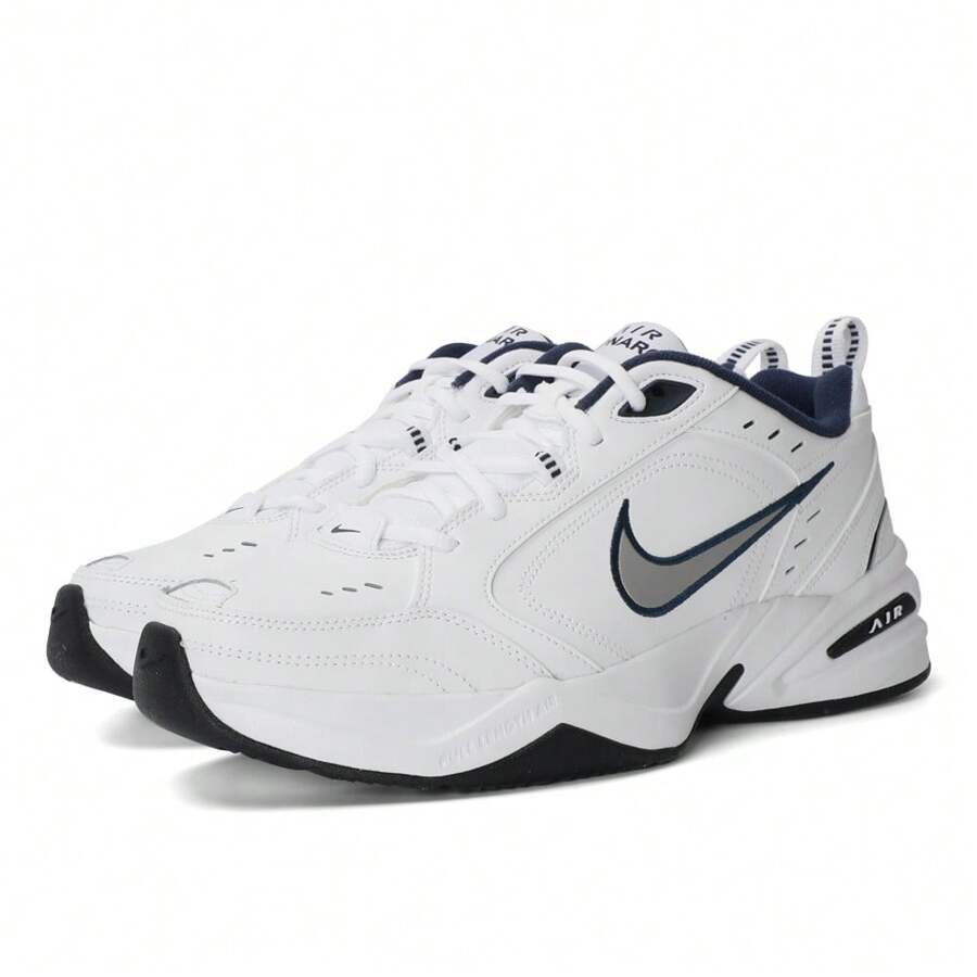 Nike 2025 男式 AIR MONARCH IV 运动训练鞋/多功能运动鞋，低帮，415445-102 - 白色 - 查看 1