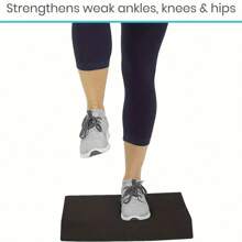 Almohadilla de entrenamiento de estabilidad - Almohadilla de espuma de ejercicio de equilibrio para yoga, entrenamiento de equilibrio para baile, pilates y fitness - Multicolor - Ver 3