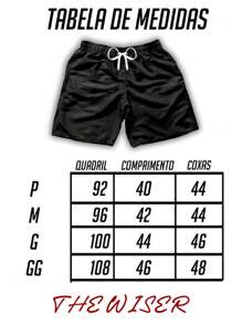 Short Tactel Masculino Estampado Urso Smiel XD Super Confortável Streetwwear Tecido Premium - Branco - Visão 3