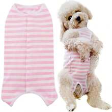 Dog's Recovery Suit Post Surgery Shirt For Puppy, Wound Protective Clothes For Little Animals - 1 - View 6