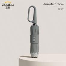 Zuodu Zuo Du Automatic Umbrella With Stronger Construction, Larger Size, Compact, Foldable, Reverse Open & Close Design, Suitable For Both Men And Women