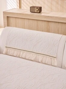 1 件豪华四季通用沙发座垫套，现代简约雪尼尔防尘防滑时尚沙发套，温暖、防褪色、不脱落，适用于卧室、办公室、客厅、L 型沙发 1/2/3/4 座 - 卡其色 - 查看 6