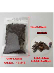 20克/50克 DIY场景材料模型套件 仿真石头/树皮模型 山石平台 景观布局配件 - 咖啡棕 - 查看 17