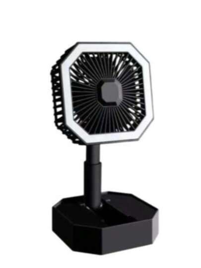 Mini Ventilador Portátil Recarregável Multifuncional USB com Led Cool Summers