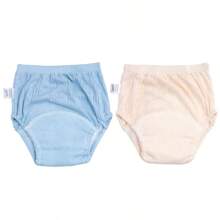 2pcs/1pc Training Pants Set For Teenagers-Waterproof And Washable Diapers, Suitable For Boys And Girls, Learning To Use Bedpans. - Solid Color Cloth Diapers - View 116