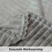 70*100cm Kuschelige Flanell Oversized Baby Decke, warm und gemütlich, unisex Kleinkind Decke mit Streifenmuster für Kinderwagen, Kinderbett, Reisen, gestreifte Textur Kinderzimmer Bettdecke für Kinderwagen, Kinderbett, Reisen, Baby Geschenk