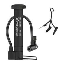 1 Set Lightweight Bicycle Air Pump, Foot Pump, Portable Outdoor Mountain Bike Tire Pump, Bicycle Tool
