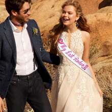 1 Pieza Faja rosa fucsia que dice "Mi último rodeo", faja blanca divertida para despedida de soltera "Vamos chicas" con estilo vaquero y occidental para decoración de fiesta de novia y despedida de soltera, accesorio de fiesta (Blanco + Rosa fucsia)