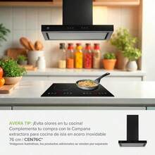 AVERA Parrilla de Induccion Electrica de 2 Zonas 2000W, con Temporizador (Empótrala en Casa o Llévala a cualquier lugar) Seguridad, Pantalla LCD, Controles Touch, Portatil, Ahorro de Energia, PIV2 - Tipo de Enchufe A USA (110-127V) - Ver 7