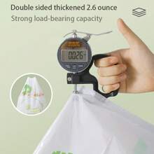 Bolsas de basura con cordón lindo, a prueba de rasgaduras, gruesas y extra gruesas para uso doméstico, sala de estar y cocina, bolsas de limpieza grandes
