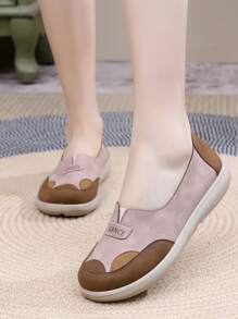 2025 Spring New Women Shoes, Waterproof Anti-Slip Breathable Fashion Versatile Soft Bottom Mother Shoes