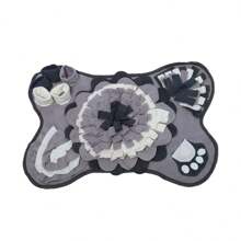 BJAYPET 1 pieza Regalo para amantes de gatos/perros y alfombra de olfateo para mamá de gato/perro, manta de olfateo para interiores para amantes de gatos y mamás de gatos, y amantes de perros y mamás de perros, esterilla de alimentación y entrenamiento lento, almohadilla de rastreo de olores