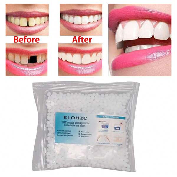 Kit di 25g/50g di mastice dentale solido per cosplay, accessori di costumi e cura e riparazione di protesi dentarie