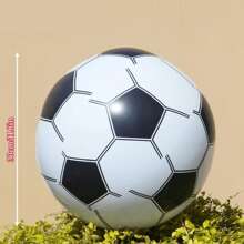 1 pièce/5 pièces/10 pièces Ballon de soccer/plage gonflable, ballon de soccer léger pour l'extérieur, ballon de décoration pour fête de plage
