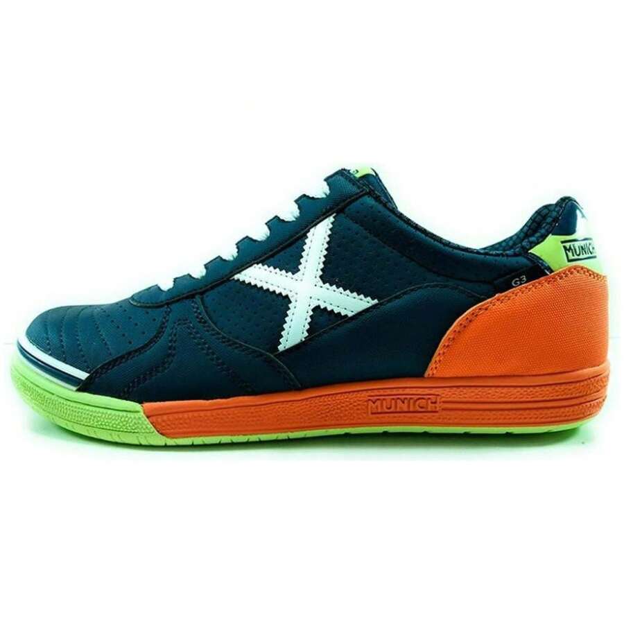 Munich G-3 Profit Men's Indoor Soccer Boots In Blue ✅ Delivery 24/72h To Spain (Peninsula) - Blue - View 1