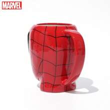 Marvel 1PC Spider-Man Ceramic Mug Marvel Official Licensed Classic Red Marvel Design Stylish Coffee Milk Water Breakfast Cup Newyear Gift For Fans