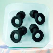 Reusable Sleep Earplugs, Swimming Earplugs, Noise Proof And Waterproof, Suitable For Swimming, Snoring, Studying, Concerts, Outdoor Travel, Industrial Work, Comfortable Soft Silicone Noise-Proof Ear Plugs