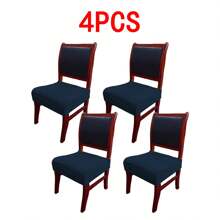 1/2/4/6pcs Thickened Corn Fleece Cushion Covers, Square Chair Pad Seat Covers For Dining Room, Kitchen, Chair Sofa, Removable Soft Cushion Slipcovers - Multicolor - View 22