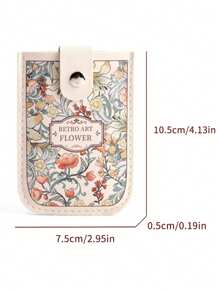 Slide Out Large Capacity Card Holder,Creative ID Card Case,Multi-Slot Anti-Demagnetization Compact Super Card Wallet
