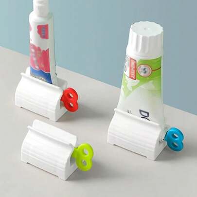 Espremedor Pasta de Dente Suporte Dispenser Tubo Creme Dental