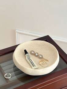 1 件斯堪的纳维亚风格陶瓷珠宝戒指展示架，入口桌面装饰托盘，防晒旅行凉爽 - 彩色 - 查看 3