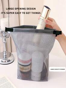 Multifunktionale Handtasche, Schnallenverschluss-Design, tragbare Reisetasche, großes Fassungsvermögen, wasserdicht, schmutzabweisende Aufbewahrungstasche, Strandtasche