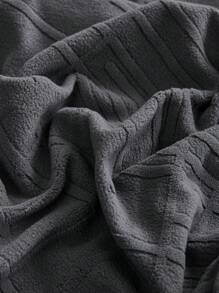 1pc Stretchable Sofa Cover, Slip Resistant Full Coverage Sofa Seat Cushion Cover, Machine Washable Dust Proof, Color Fast, Pet Friendly, For Bedroom, Office, Living Room, All Season - Grey - View 9