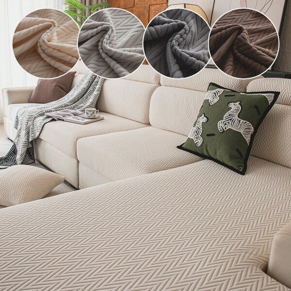 1 Stück dekorative und bequeme Sofaüberwurf, vielseitiger neuer Sofakissen, Sitzschoner geeignet für ein-, zwei-, drei- oder viersitzige und kombinierte Sofas, ganzjähriges Geschenk Geburtstag Abschluss Couchbezug Sofabezüge Raumdekoration Wohnzimmerdekoration