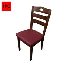 1/4/6 buc. Husă de pernă pentru scaun pătrată din piele PU impermeabilă, potrivită pentru sufragerie, bucătărie, canapea - detașabilă și lavabilă