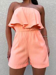 Women's Jumpsuit (Note Without Belt) (Marrant) - Orange - View 1