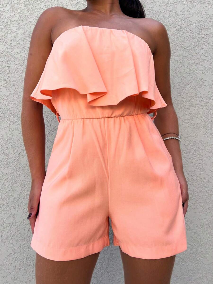Women's Jumpsuit (Note Without Belt) (Marrant) - Orange - View 1