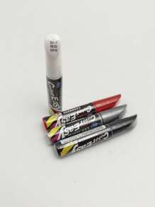 1pc-General Car Scratch Repair Pen, Repair Car Paint Easily And Quickly, Car Touch-Up Paint Black And White Scratch Repair Car,Car Accessories - Multicolor - View 7