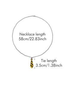 2 件主人与宠物配套套装，时尚领带和项圈，适合猫/狗，男女通用项链，适合日常佩戴、节日和派对 - 領帶項鍊 - 查看 10