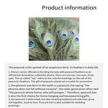 20/10/5/1 pieza Juego de plumas de pavo real sueltas de 27,6 a 31,5 pulgadas de largo, artesanía con plumas de pavo real - Multicolor - Ver 5