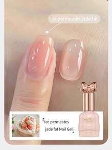 annies 10ml 1件冰透裸色凝胶春夏果冻玉脂裸色凝胶可拆卸LED UV美甲沙龙凝胶DIY - 彩色 - 查看 8
