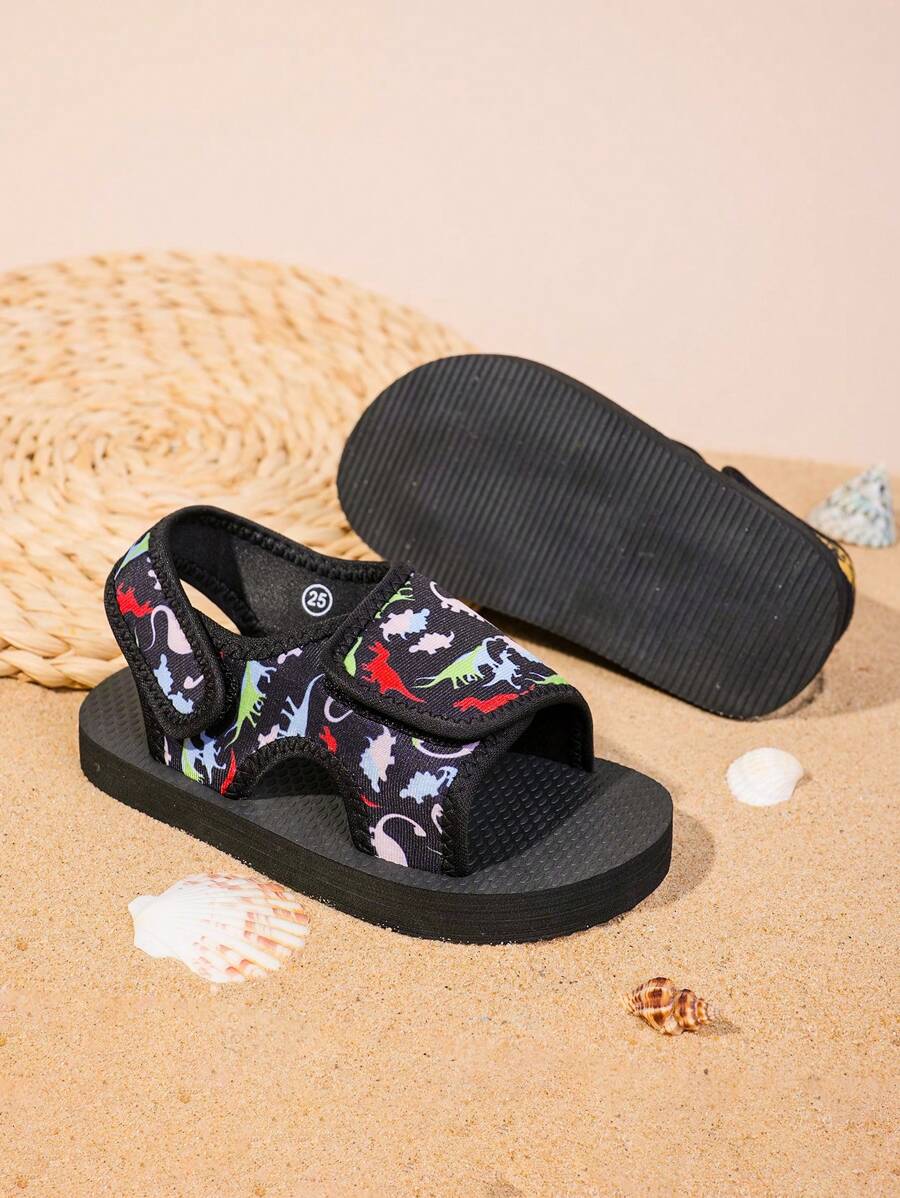 Sandalias para niños con diseño adorable de espuma, versátiles y adecuadas para uso diario, con ajustable, ligeras, transpirables y antideslizantes