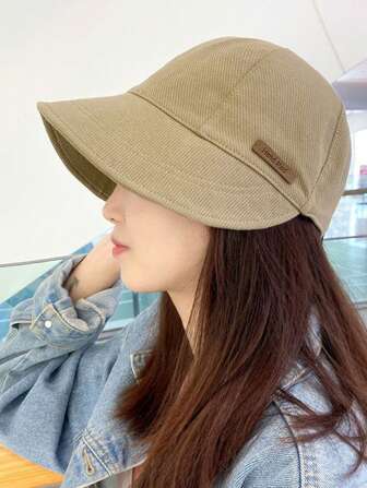 宽边棒球帽，1 顶可折叠柔软宽边太阳帽，防晒帽，女士春夏户外太阳帽，高尔夫沙滩徒步钓鱼帽